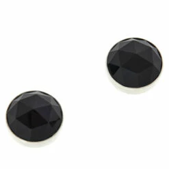 Cheapest 🛒 Mine Finds By Jay King Jay King Sterling Silver Black Calcite Stud Earrings 😍