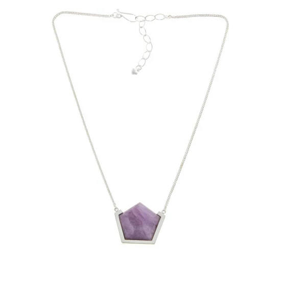 Outlet ๐ Mine Finds By Jay King Jay King Gallery Collection Purple Kunzite Hexagon Drop Necklace ๐ 2 Outlet ๐ Mine Finds By Jay King Jay King Gallery Collection Purple Kunzite Hexagon Drop Necklace ๐ - Image 2