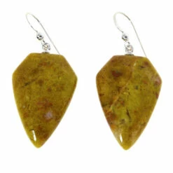 Promo ⭐ Mine Finds By Jay King Jay King Sterling Silver Madagascar Green Opal Drop Earrings 🤩