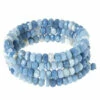 New ⭐ Mine Finds By Jay King Jay King Blue Opal Bead Coil Wrap Bracelet 🤩