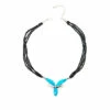 Wholesale 🧨 Mine Finds By Jay King Jay King Gallery Collection Turquoise And Black Spinel Necklace 👏