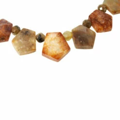 Budget 🎁 Mine Finds By Jay King Jay King Sterling Silver Multicolor Golden Sapphire Necklace 🤩 -Deals Mine Store unnamed file 46