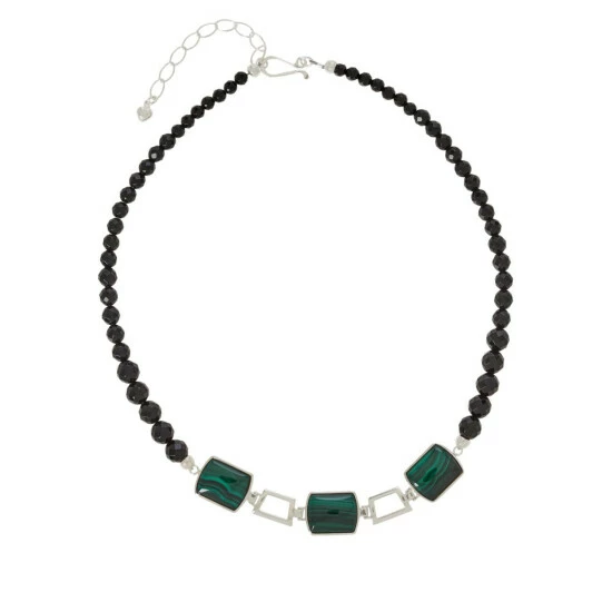 Promo ๐ฅ Mine Finds By Jay King Jay King Gallery Collection Malachite & Chalcedony Reversible Necklace โจ 1 Promo ๐ฅ Mine Finds By Jay King Jay King Gallery Collection Malachite & Chalcedony Reversible Necklace โจ