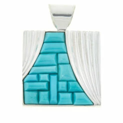 Best reviews of ⭐ Mine Finds By Jay King Jay King Gallery Collection Sterling Silver Campitos Turquoise Pendant ⭐