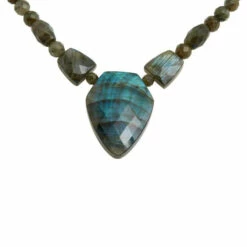 New ❤️ Mine Finds By Jay King Jay King Sterling Silver Labradorite Necklace 👏 -Deals Mine Store unnamed file 487