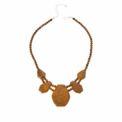 Wholesale ๐ Mine Finds By Jay King Jay King Sterling Silver Goldenband Calcite Necklace ๐