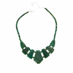 Top 10 🎉 Mine Finds By Jay King Jay King Sterling Silver Green Mica Necklace 🎁