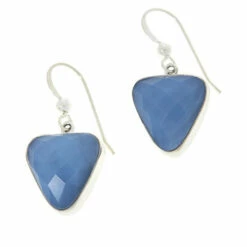 Best Sale 🔔 Mine Finds By Jay King Jay King Sterling Silver Blue Opal Drop Earrings 😍