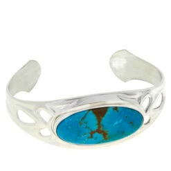 Promo 🔥 Mine Finds By Jay King Jay King Gallery Collection Gold-Color Matrix Turquoise Cuff Bracelet 🎉
