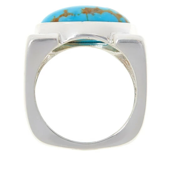 Buy โ Mine Finds By Jay King Jay King Gallery Collection Gold-Color Matrix Turquoise Ring ๐ 3 Buy โ Mine Finds By Jay King Jay King Gallery Collection Gold-Color Matrix Turquoise Ring ๐ - Image 3
