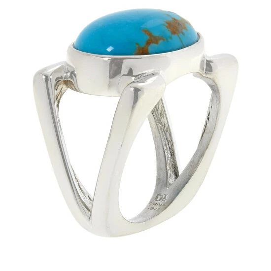 Buy โ Mine Finds By Jay King Jay King Gallery Collection Gold-Color Matrix Turquoise Ring ๐ 4 Buy โ Mine Finds By Jay King Jay King Gallery Collection Gold-Color Matrix Turquoise Ring ๐ - Image 4