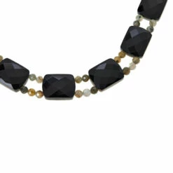 Budget ⌛ Mine Finds By Jay King Jay King Labradorite And Black Chalcedony Reversible Necklace 👏 -Deals Mine Store unnamed file 565