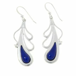 Flash Sale 😍 Mine Finds By Jay King Jay King Gallery Collection Sterling Silver Lapis Drop Earrings 🌟