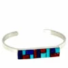 Buy 😀 Mine Finds By Jay King Jay King Sterling Silver Multi-Stone Inlay Cuff Bracelet ✔️