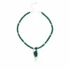 Discount 🤩 Mine Finds By Jay King Jay King Gallery Collection Sterling Silver Malachite Pendant-Necklace ✨