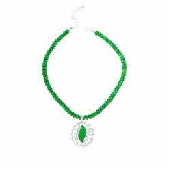 Promo 🔔 Mine Finds By Jay King Jay King Lemon Lime Turquoise Composite Pendant With Bead Necklace 😀