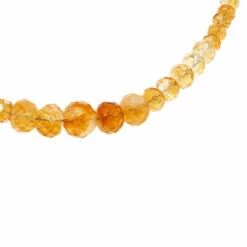 Hot Sale 🥰 Mine Finds By Jay King Jay King Sterling Silver Citrine Graduated Bead Necklace ✔️ -Deals Mine Store unnamed file 609