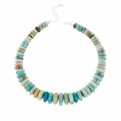Flash Sale 🤩 Mine Finds By Jay King Jay King Sterling Silver Multicolored Freeform Quartzite Bead Necklace 😍