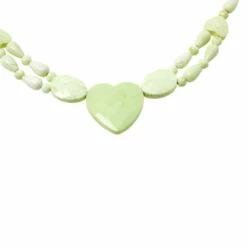 Best Pirce 👏 Mine Finds By Jay King Jay King Sterling Silver Meadow Stone Heart Necklace 🌟 -Deals Mine Store unnamed file 628