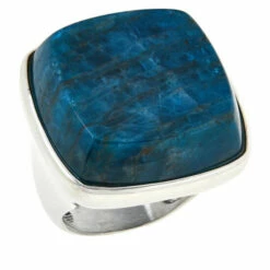 Deals 👍 Mine Finds By Jay King Jay King Sterling Silver Indigo Blue Apatite Ring 😉