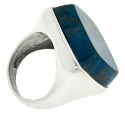 Deals 👍 Mine Finds By Jay King Jay King Sterling Silver Indigo Blue Apatite Ring 😉 -Deals Mine Store unnamed file 647