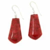 Coupon 🎁 Mine Finds By Jay King Jay King Sterling Silver Composite Red Coral Drop Earrings ⭐