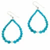 Best Sale ⭐ Mine Finds By Jay King Jay King Sterling Silver Turquoise Composite Bead Teardrop Earrings ⭐