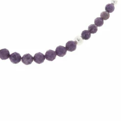 Discount 🧨 Mine Finds By Jay King Jay King Sterling Silver Purple Lepidolite Bead Station Necklace 🎉 -Deals Mine Store unnamed file 684