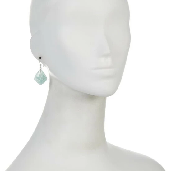 Best reviews of 😍 Mine Finds By Jay King Jay King Sterling Silver Blue Aragonite Drop Earrings 🔥 2 Best reviews of 😍 Mine Finds By Jay King Jay King Sterling Silver Blue Aragonite Drop Earrings 🔥 - Image 2