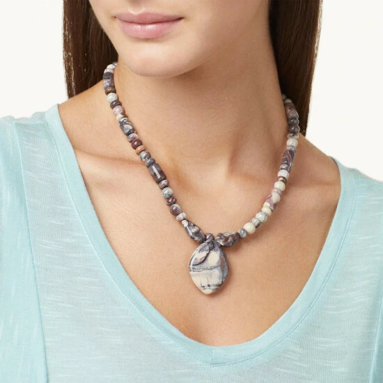 Cheapest โญ Mine Finds By Jay King Jay King Sterling Silver Multicolor Porcelain Jasper Necklace ๐ 2 Cheapest โญ Mine Finds By Jay King Jay King Sterling Silver Multicolor Porcelain Jasper Necklace ๐ - Image 2