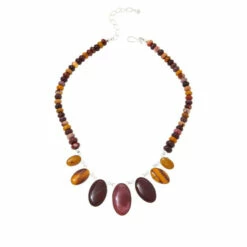 Discount 🔔 Mine Finds By Jay King Jay King Sterling Silver Multicolor Mookaite Necklace ⌛