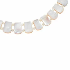 Deals 🎁 Mine Finds By Jay King Jay King 👩 Mother-of-Pearl And Pink Bluefer Shell Reversible Necklace ⌛ -Deals Mine Store unnamed file 747