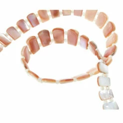 Deals 🎁 Mine Finds By Jay King Jay King 👩 Mother-of-Pearl And Pink Bluefer Shell Reversible Necklace ⌛ -Deals Mine Store unnamed file 748