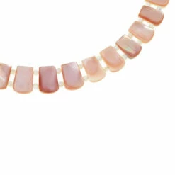 Deals 🎁 Mine Finds By Jay King Jay King 👩 Mother-of-Pearl And Pink Bluefer Shell Reversible Necklace ⌛ -Deals Mine Store unnamed file 749