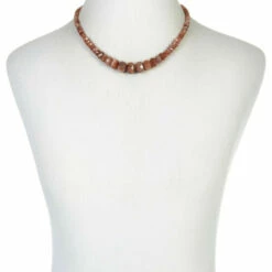 Cheapest ⭐ Mine Finds By Jay King Jay King Sterling Silver Sunstone Graduated Bead Necklace 😍 -Deals Mine Store unnamed file 758