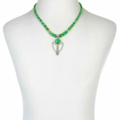 Flash Sale 👍 Mine Finds By Jay King Jay King Sterling Silver Lemon Lime Turquoise Pendant With Necklace 👏 -Deals Mine Store unnamed file 766