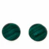 Buy ⭐ Mine Finds By Jay King Jay King Sterling Silver Malachite Stud Earrings 🧨