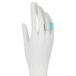 Discount 🔥 Mine Finds By Jay King Jay King Sterling Silver Campitos Turquoise Modern Ring ⭐ -Deals Mine Store unnamed file 787