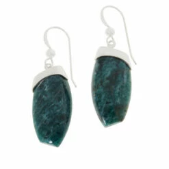 Cheap ✔️ Mine Finds By Jay King Jay King Sterling Silver Teal Apatite Drop Earrings 🛒