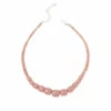 Deals 🔥 Mine Finds By Jay King Jay King Cameo Mauve Stone Graduated Bead Necklace 🎁