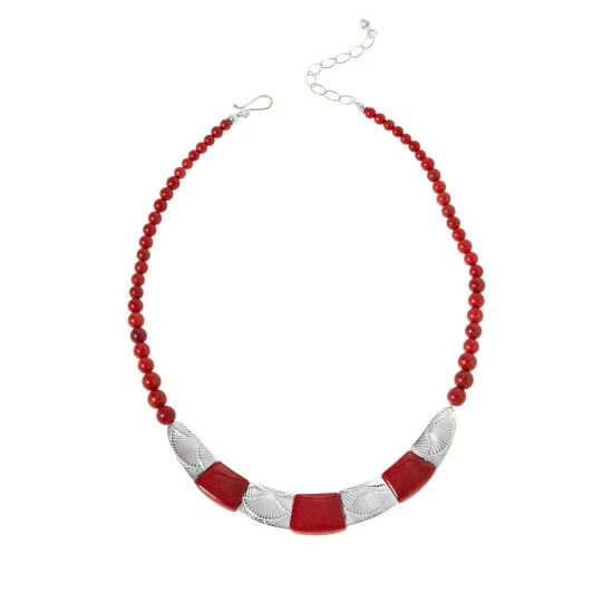 Cheap ๐ฏ Mine Finds By Jay King Jay King Gallery Collection Colors Of Coral Sterling Silver Necklace Red Coral ๐ 1 Cheap ๐ฏ Mine Finds By Jay King Jay King Gallery Collection Colors Of Coral Sterling Silver Necklace Red Coral ๐