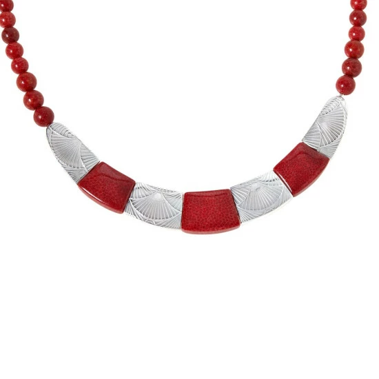 Cheap ๐ฏ Mine Finds By Jay King Jay King Gallery Collection Colors Of Coral Sterling Silver Necklace Red Coral ๐ 3 Cheap ๐ฏ Mine Finds By Jay King Jay King Gallery Collection Colors Of Coral Sterling Silver Necklace Red Coral ๐ - Image 3
