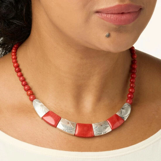 Cheap ๐ฏ Mine Finds By Jay King Jay King Gallery Collection Colors Of Coral Sterling Silver Necklace Red Coral ๐ 4 Cheap ๐ฏ Mine Finds By Jay King Jay King Gallery Collection Colors Of Coral Sterling Silver Necklace Red Coral ๐ - Image 4