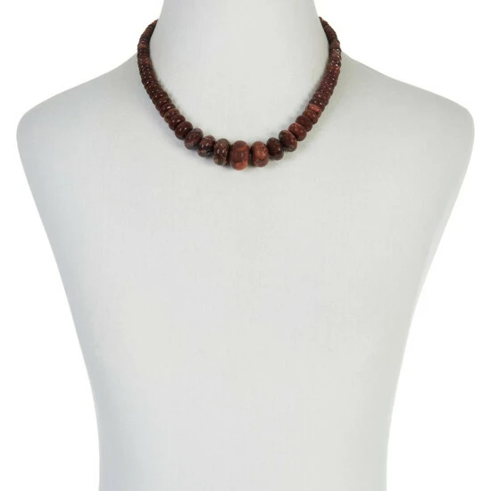 Coupon ๐ Mine Finds By Jay King Jay King Brown Clove Chalcedony Graduated Bead Necklace ๐ 3 Coupon ๐ Mine Finds By Jay King Jay King Brown Clove Chalcedony Graduated Bead Necklace ๐ - Image 3