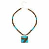 Best Sale ✨ Mine Finds By Jay King Jay King Tiger Eye And Sonoran Turquoise Bead Pendant-Necklace ⌛