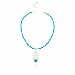 Buy 🛒 Mine Finds By Jay King Jay King Gallery Collection Campitos Turquoise Pendant With Necklace 👍
