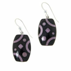 Best deal โจ Mine Finds By Jay King Jay King Black Calcite And Phosphosiderite Inlay Drop Earrings โ