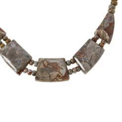 Promo 🔔 Mine Finds By Jay King Jay King Sterling Silver Multicolor Mushroom Rhyolite Necklace ✨ -Deals Mine Store unnamed file 912