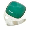 Discount 🔥 Mine Finds By Jay King Jay King Sterling Silver Chrysoprase Cushion-Cut Ring 🛒