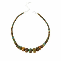 Wholesale โค๏ธ Mine Finds By Jay King Jay King Sterling Silver Azure Peaks Turquoise Graduated Bead Necklace โ๏ธ